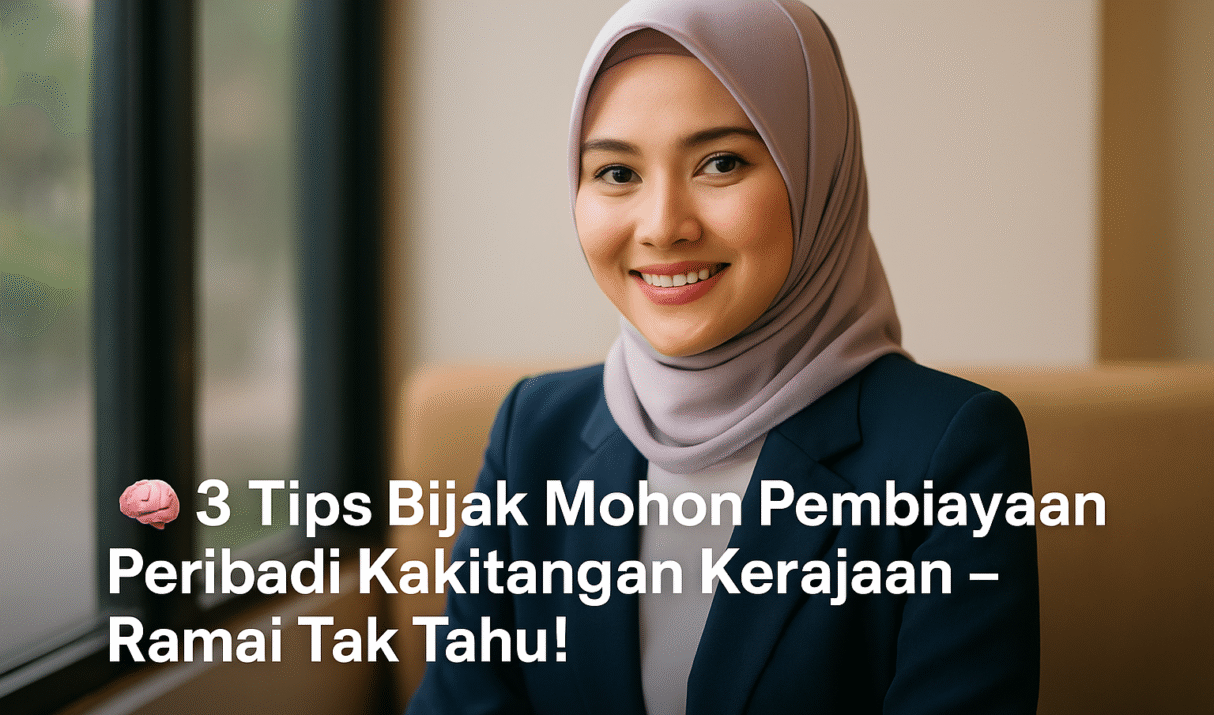 3 Tips Bijak Mohon Pembiayaan Peribadi Kakitangan Kerajaan – Ramai Tak Tahu!